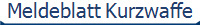 Meldeblatt Kurzwaffe